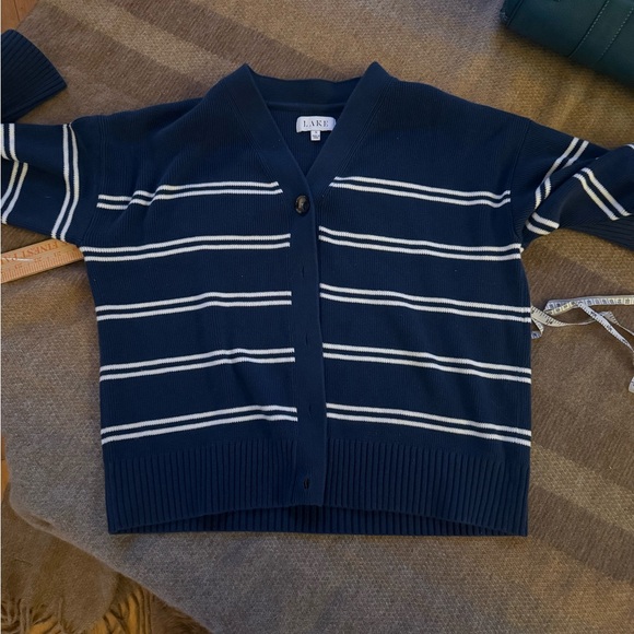 LAKE 100% cotton cardigan - Picture 5 of 9